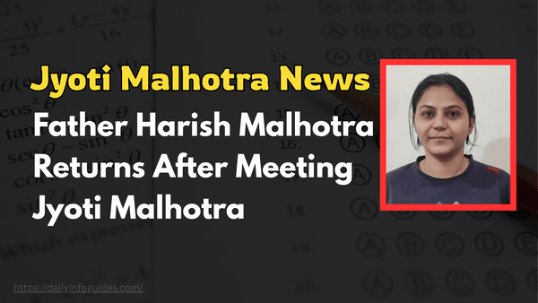 Jyoti Malhotra News