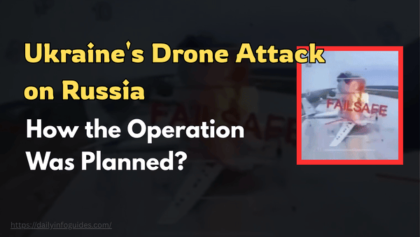 Ukraine’s Drone Attack on Russia Destroys 41 Fighter Jets: How the Operation Was Planned